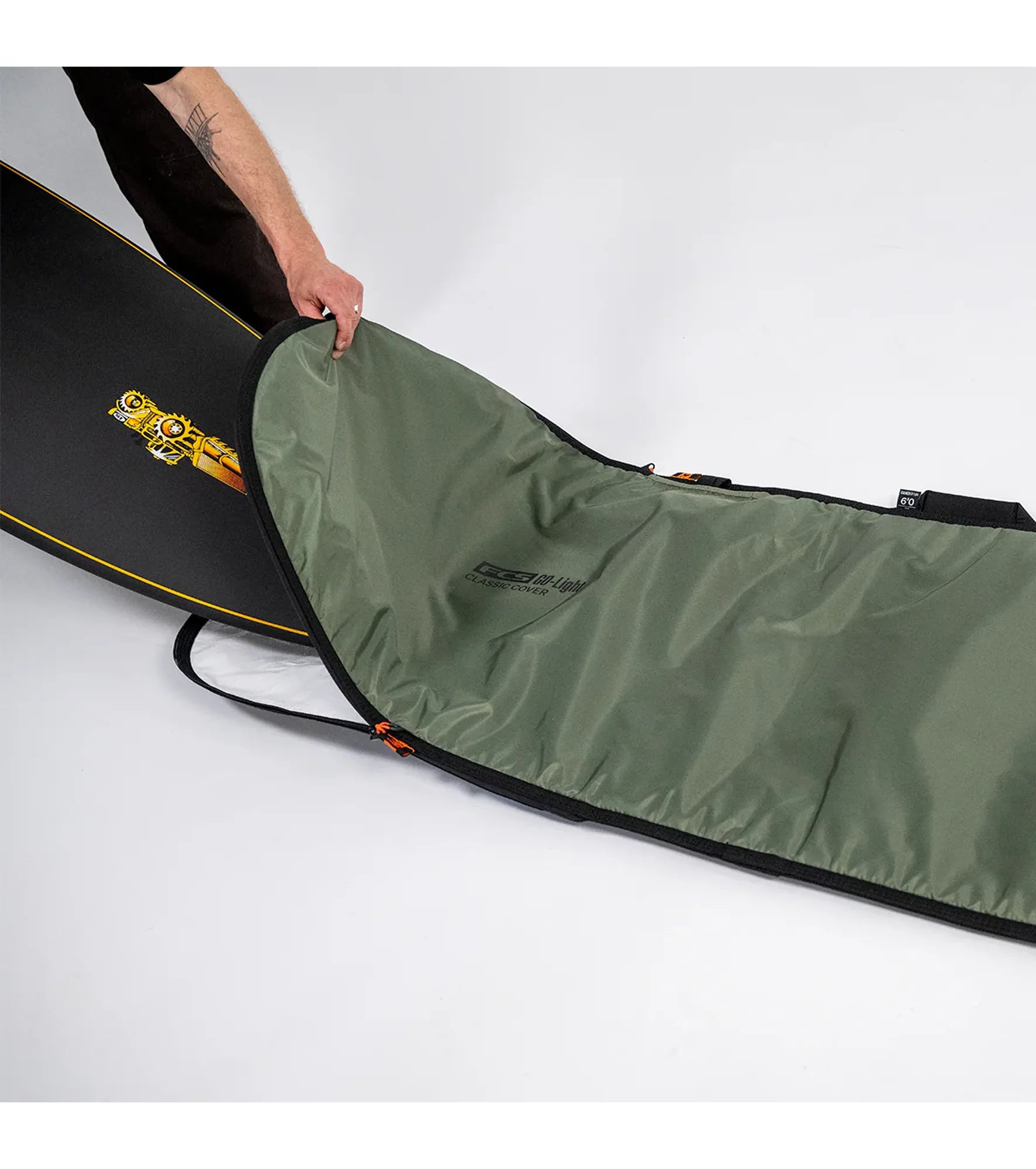 FCS Classic Cover Fish Board Bag GO-Light
