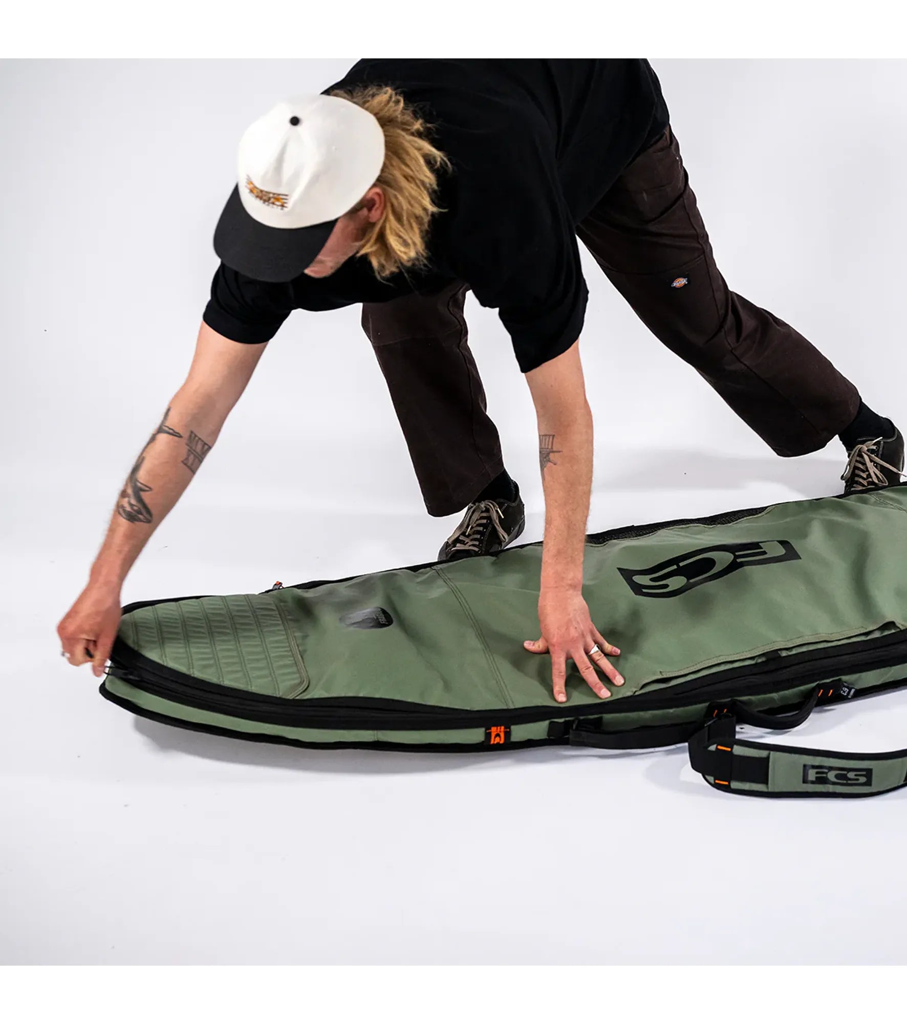 FCS Day-X Mid-Length Board Bag GO-Light