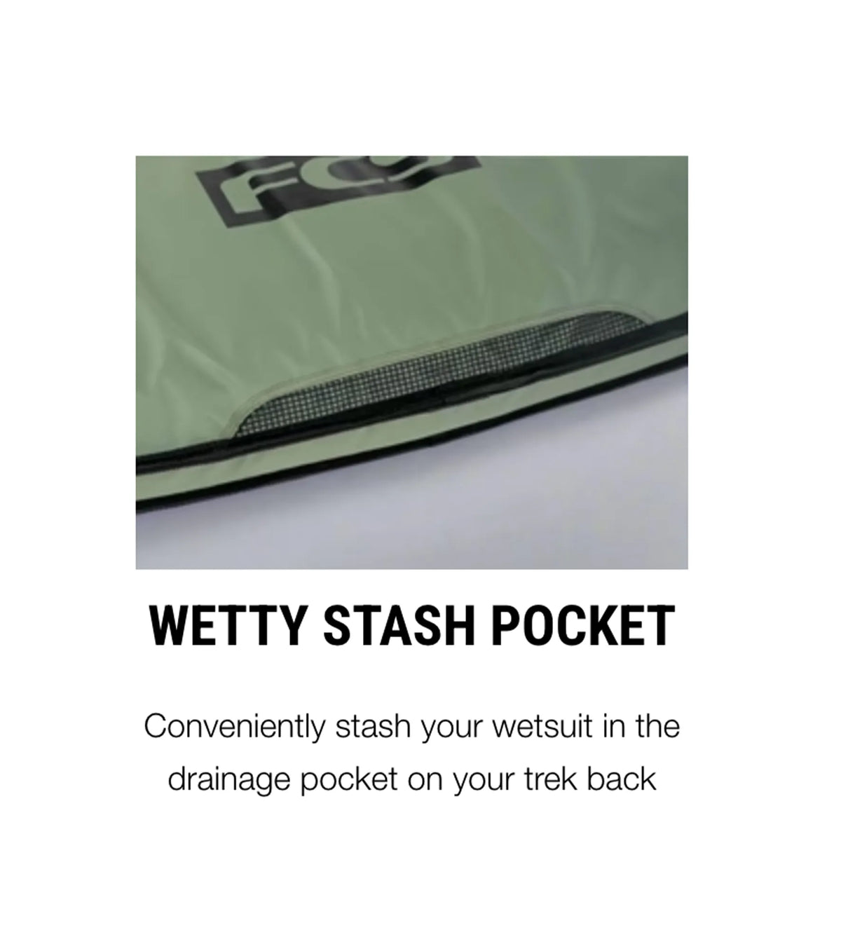 FCS Day-X Longboard Board Bag GO-Light