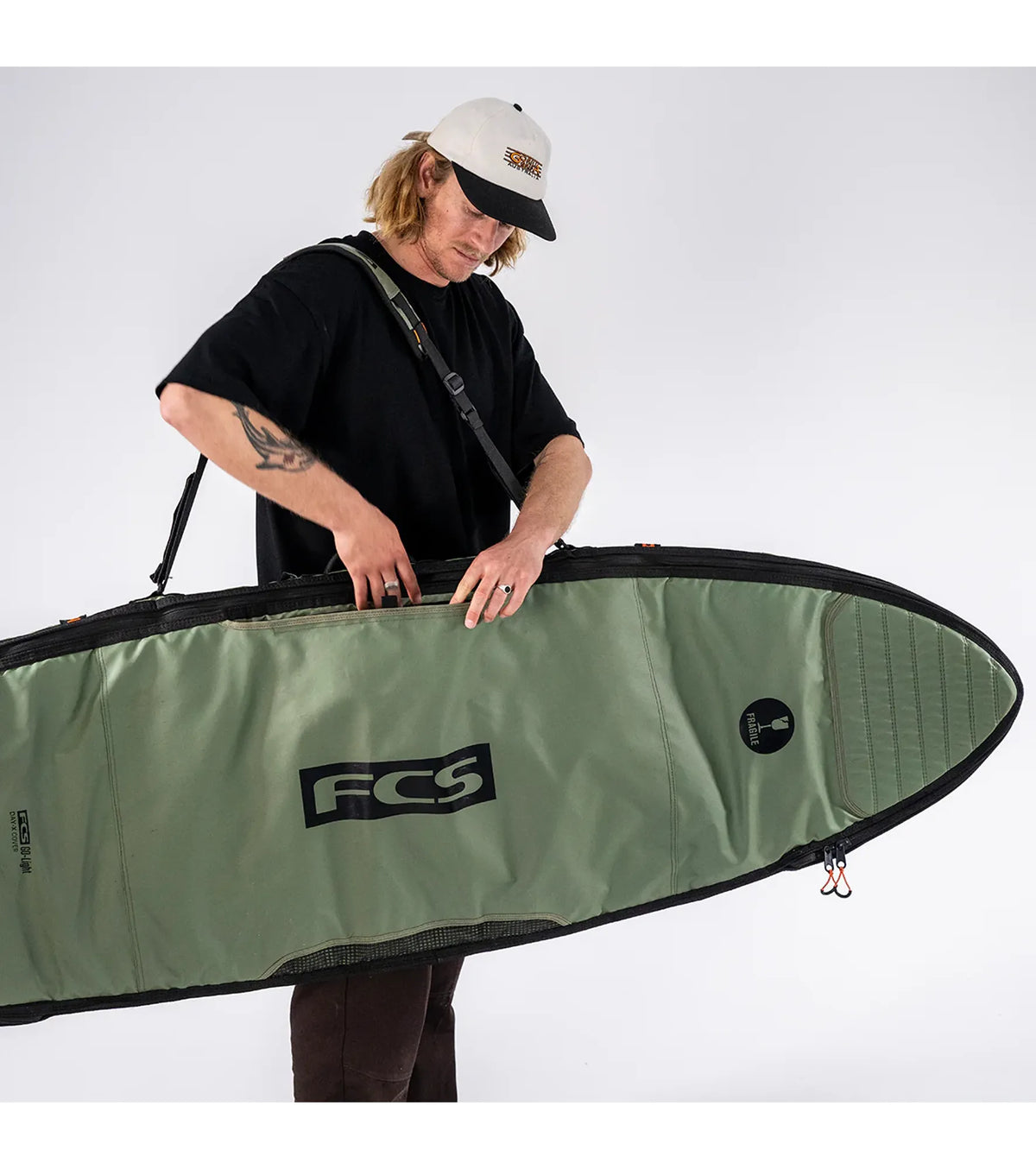 FCS Day-X Shortboard / Fish Board Bag GO-Light