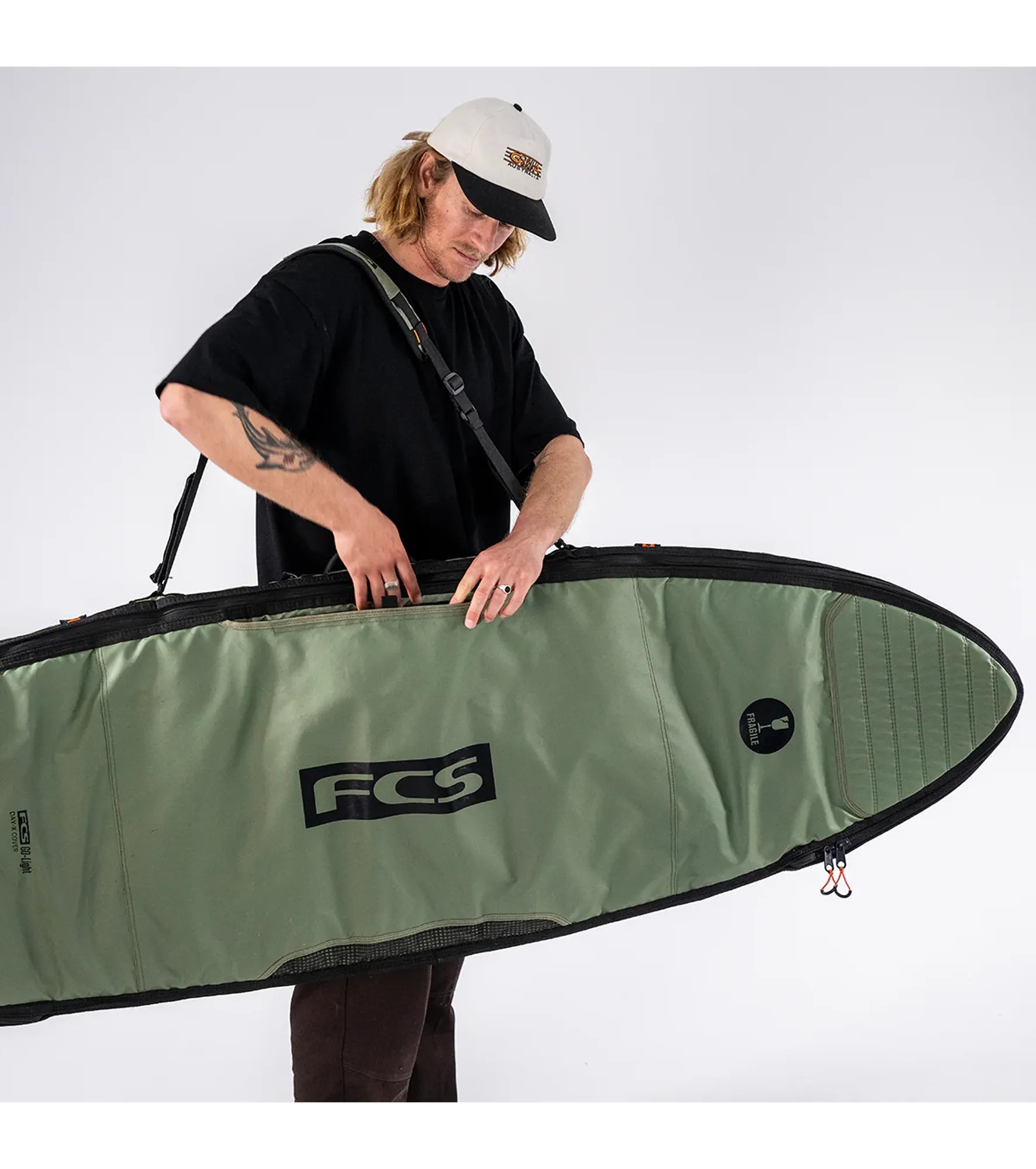 FCS Day-X Longboard Board Bag GO-Light