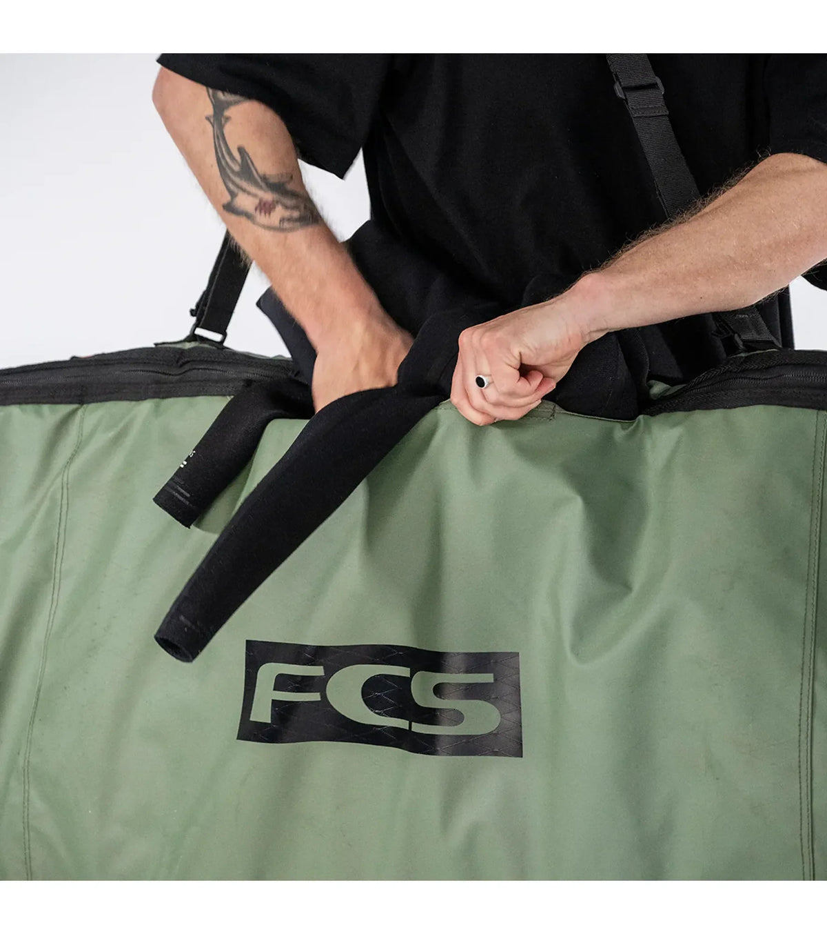 FCS Day-X Mid-Length Board Bag GO-Light