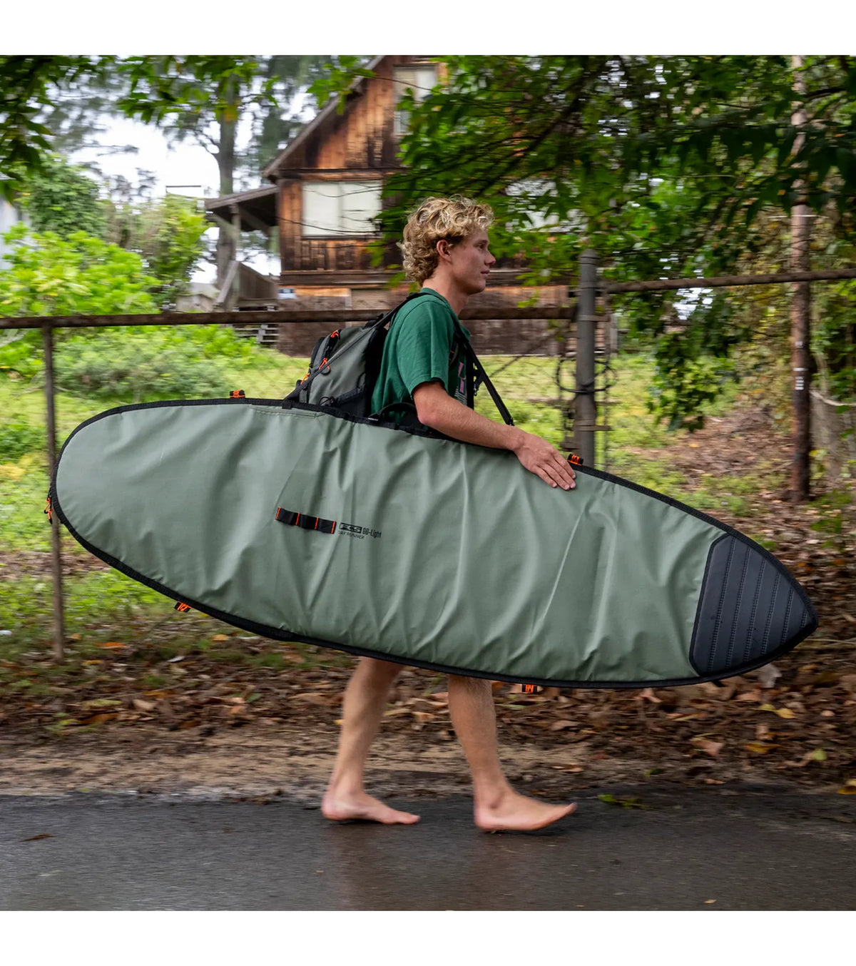 FCS Day Runner Mid-Length Board Bag GO-Light