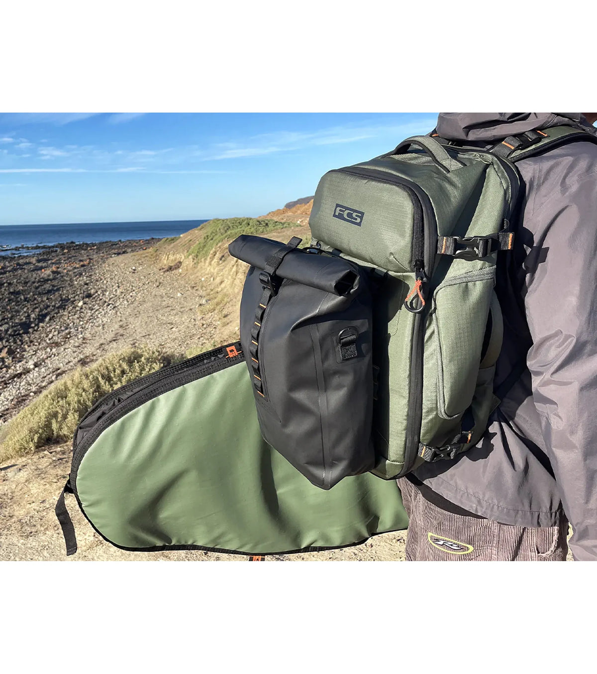 FCS Mission Pack 40L GO-Light Backpack - Granite Grey