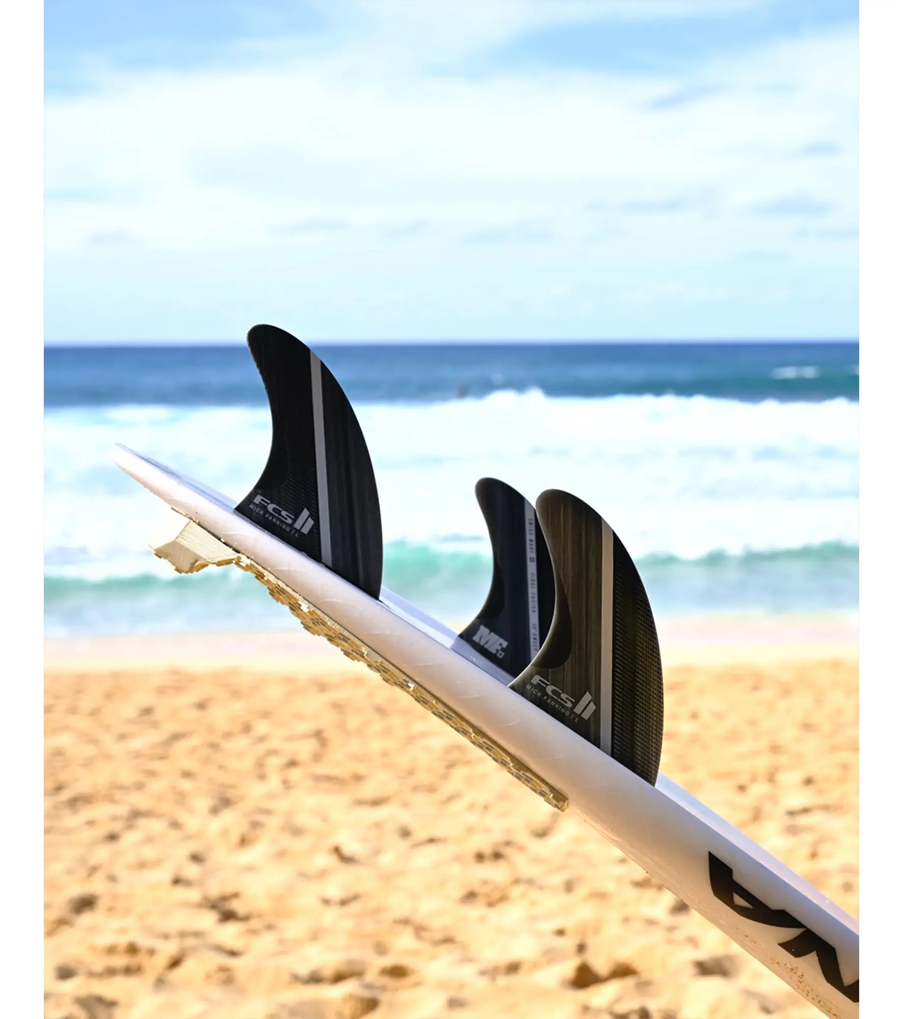 FCS II Mick Fanning Glass Fibre Fusion Thruster Fins
