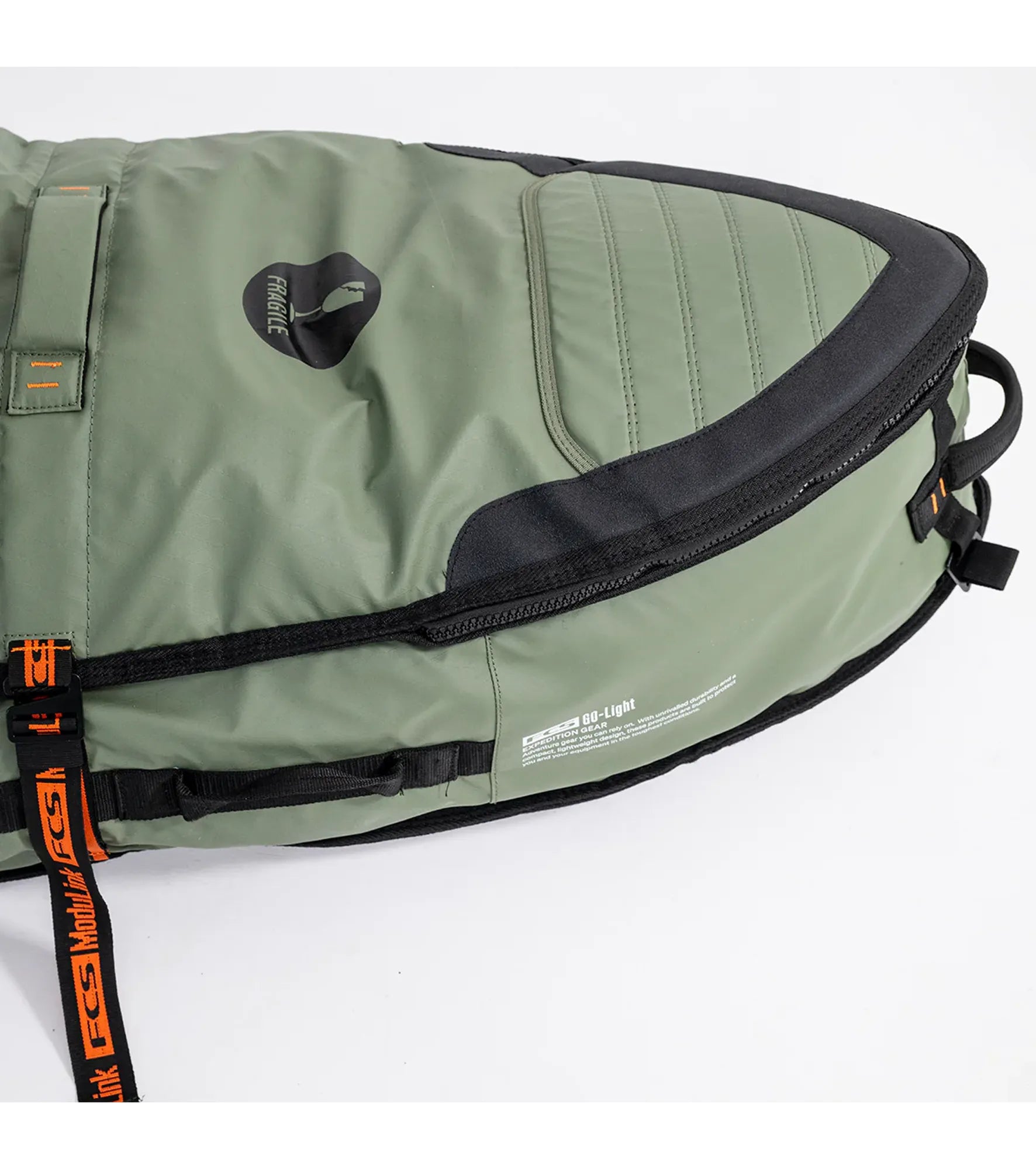FCS Travel 3 Shortboard / Fish Board Bag GO-Light