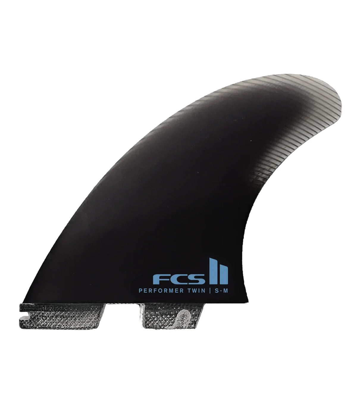 FCS II Performer Twin + 1 Performance Glass Twin + 1 Fins - Black