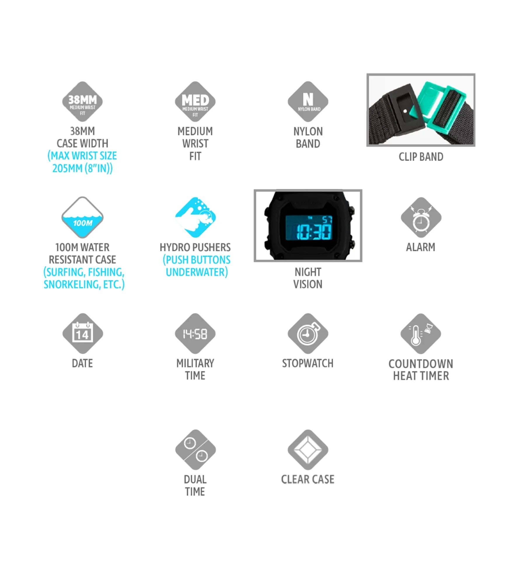 Freestyle - Shark Classic Clip - Cherry - Watch