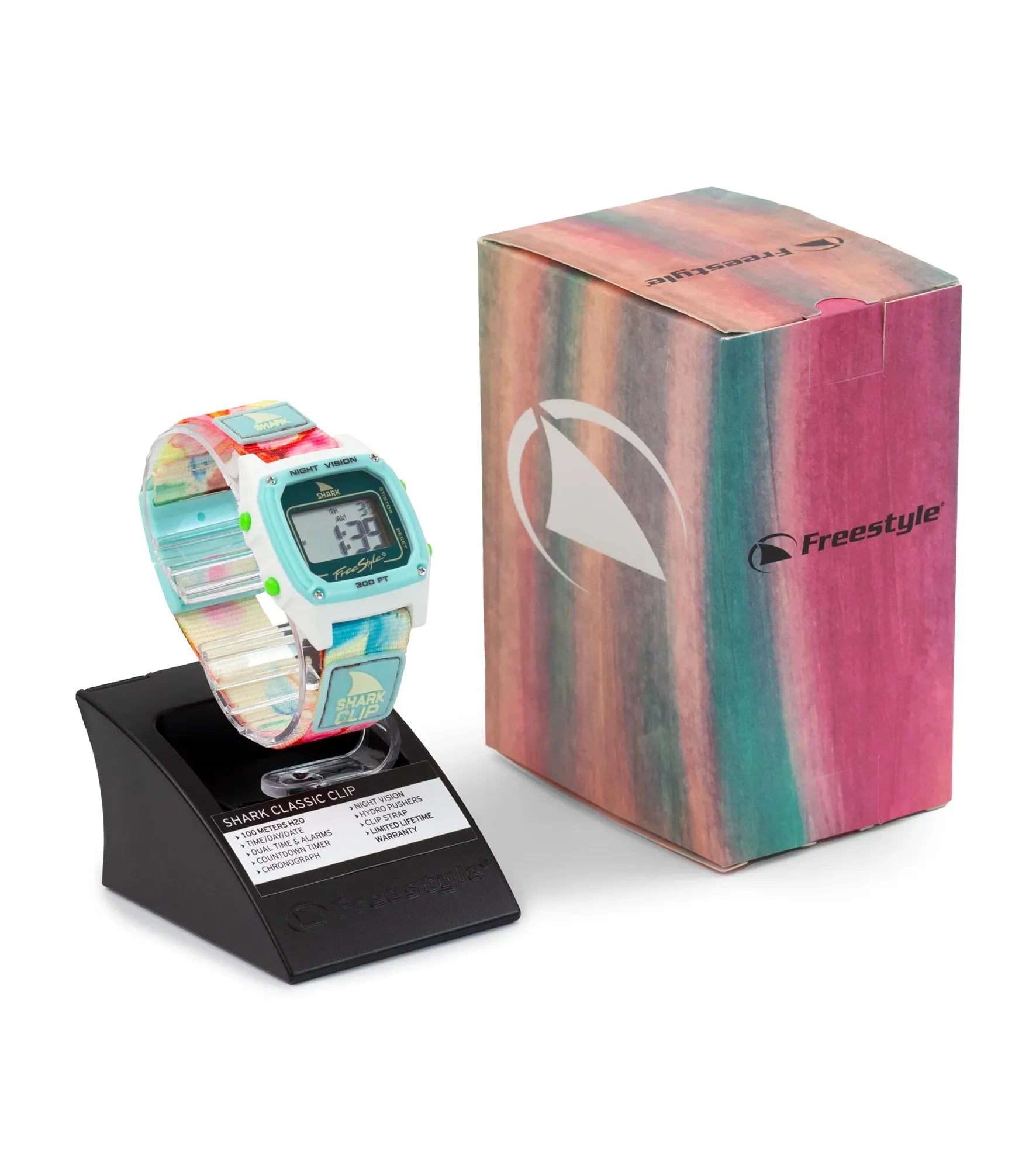 Freestyle - Shark Classic Clip - Sage Erickson - Flower Power - Watch