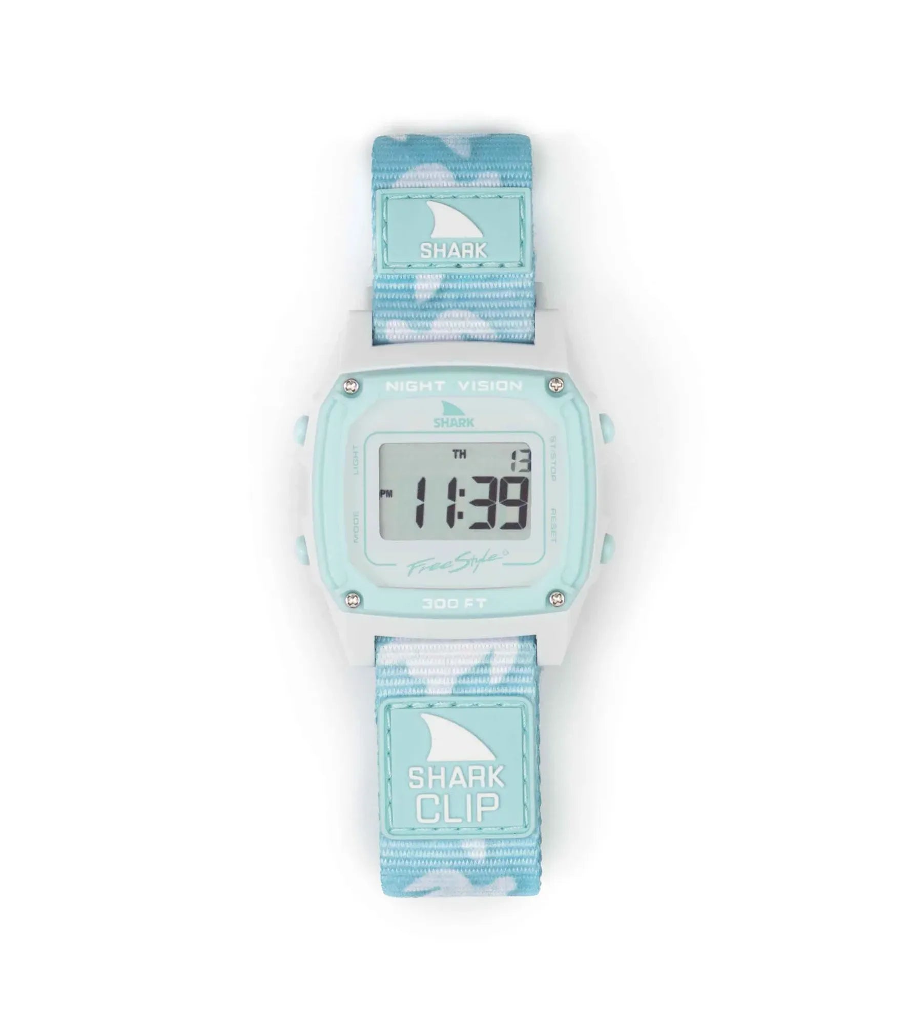 Freestyle - Shark Classic Clip - Trippy Turtle Aqua - Watch