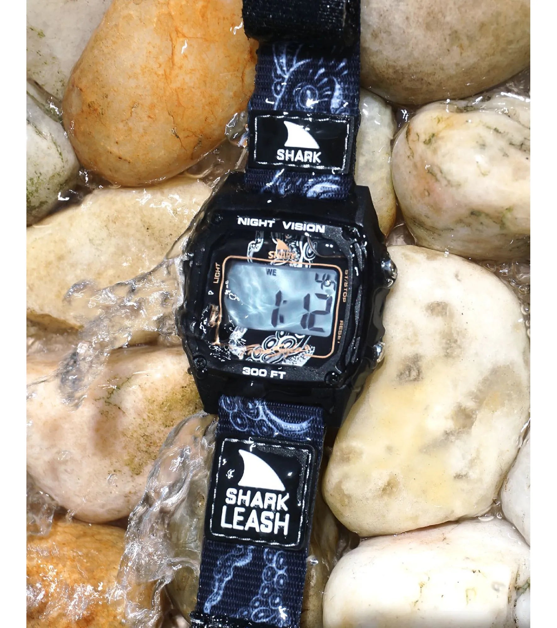 Freestyle - Shark Classic Leash - Octopus Black - Watch - Limited Edition