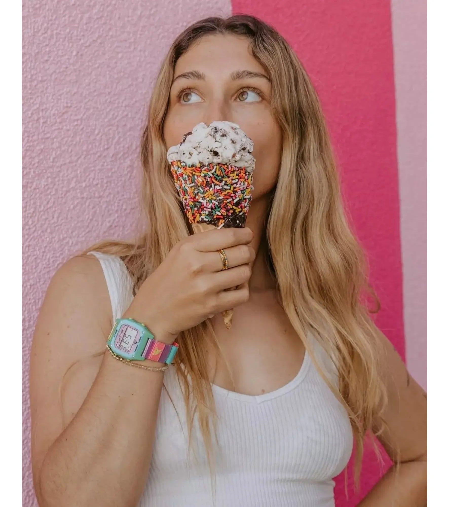 Freestyle - Shark Classic Leash - Watermelon - Watch