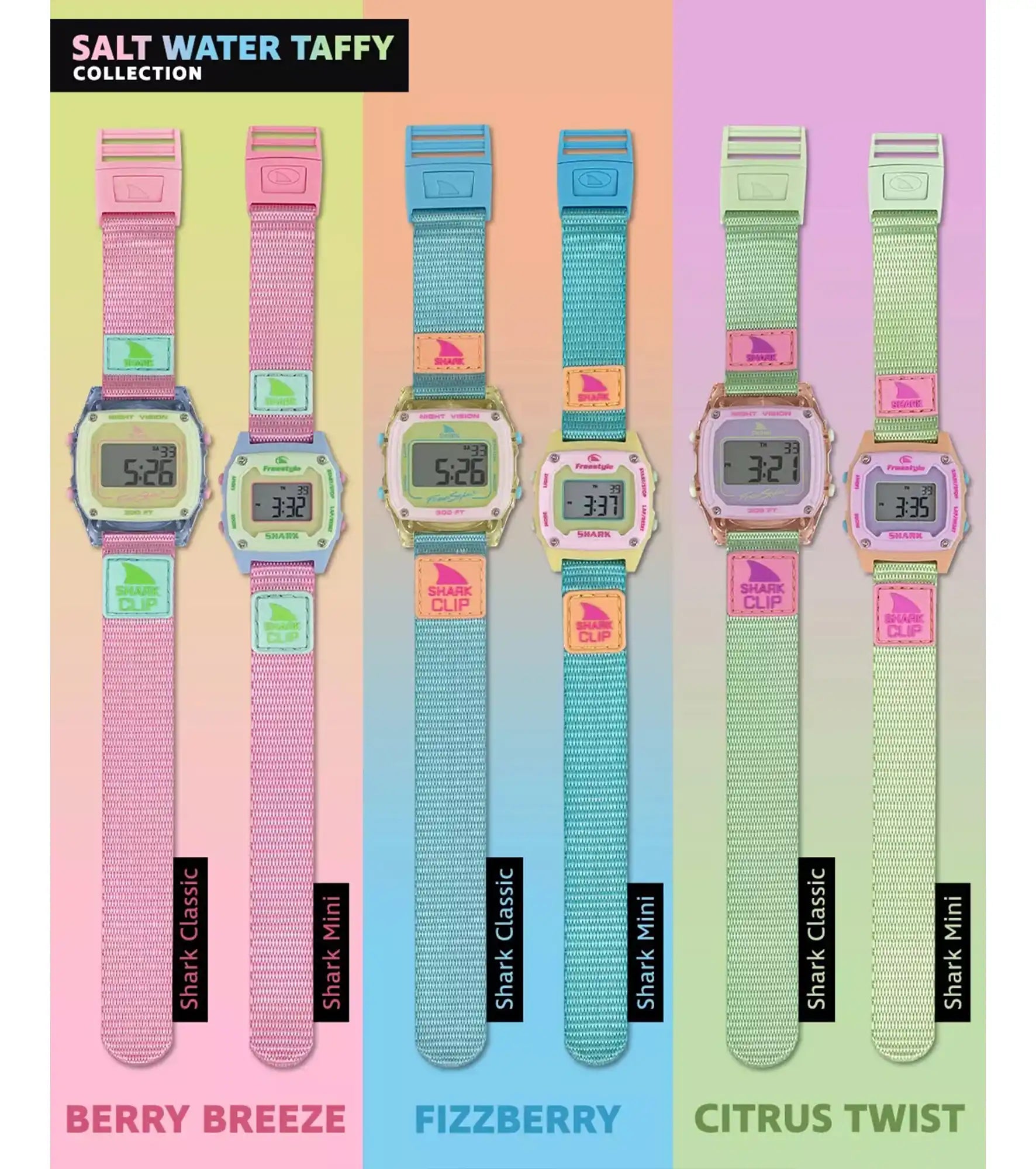 Freestyle - Shark Classic Clip - Fizzberry - Watch