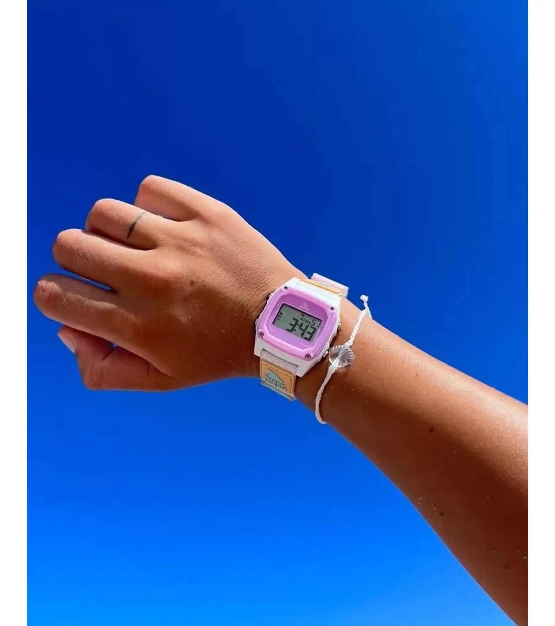 Freestyle - Shark Classic Leash - Blue Tie Dye Shark - Watch