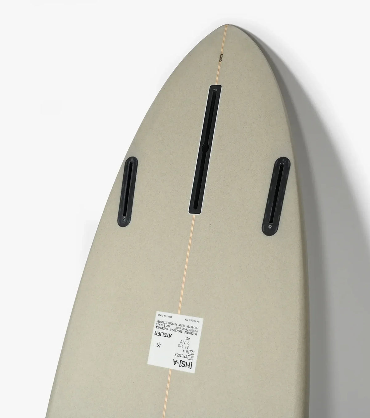 HS Atelier Cruiser PU - Futures - 2 + 1 Fin - Bone