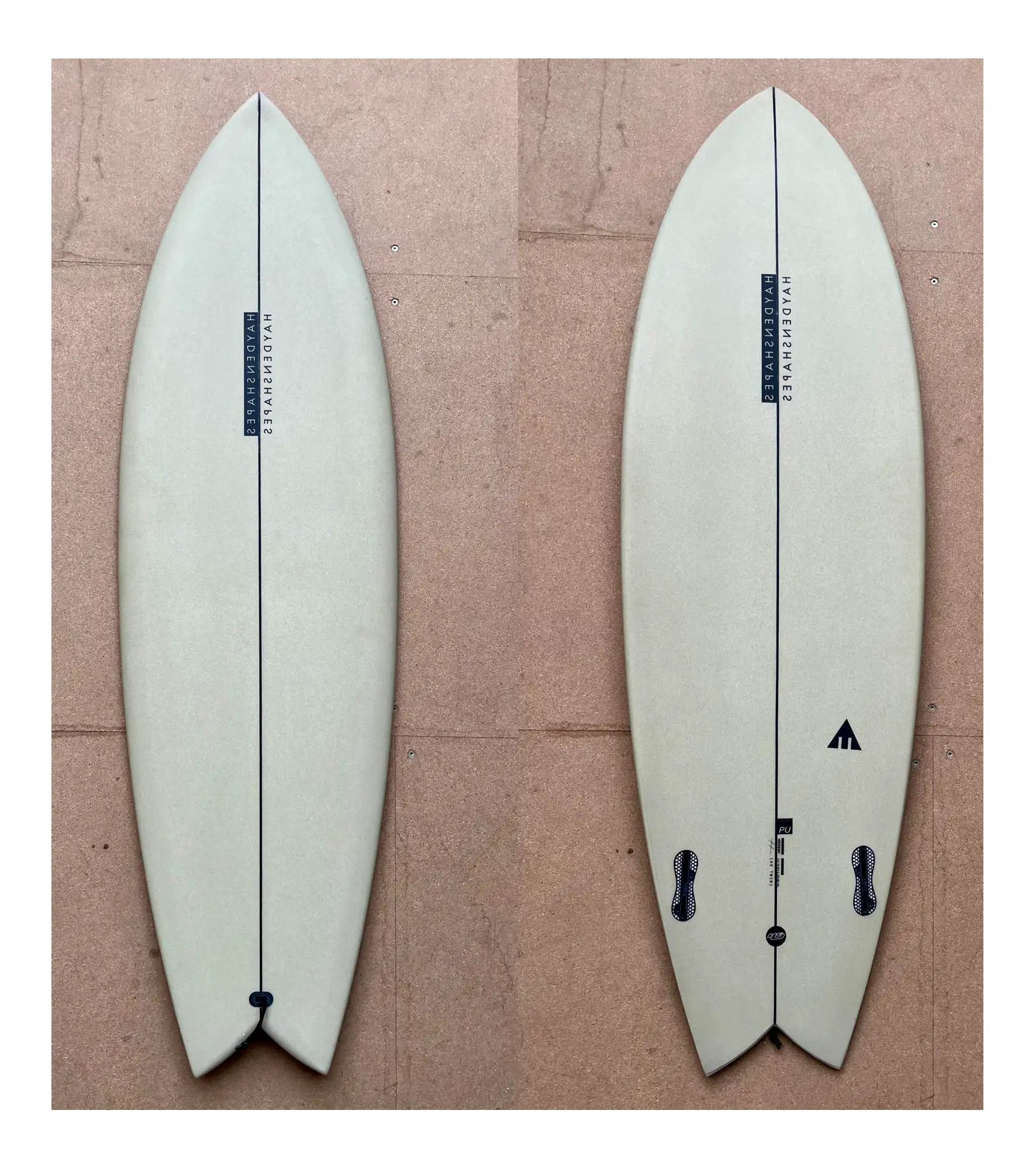 Haydenshapes Hypto Krypto TWIN PU - FCS II - 2 Fin