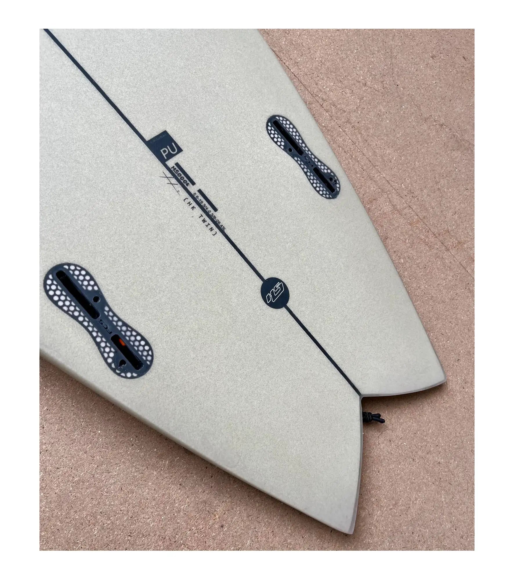 Haydenshapes Hypto Krypto TWIN PU - FCS II - 2 Fin