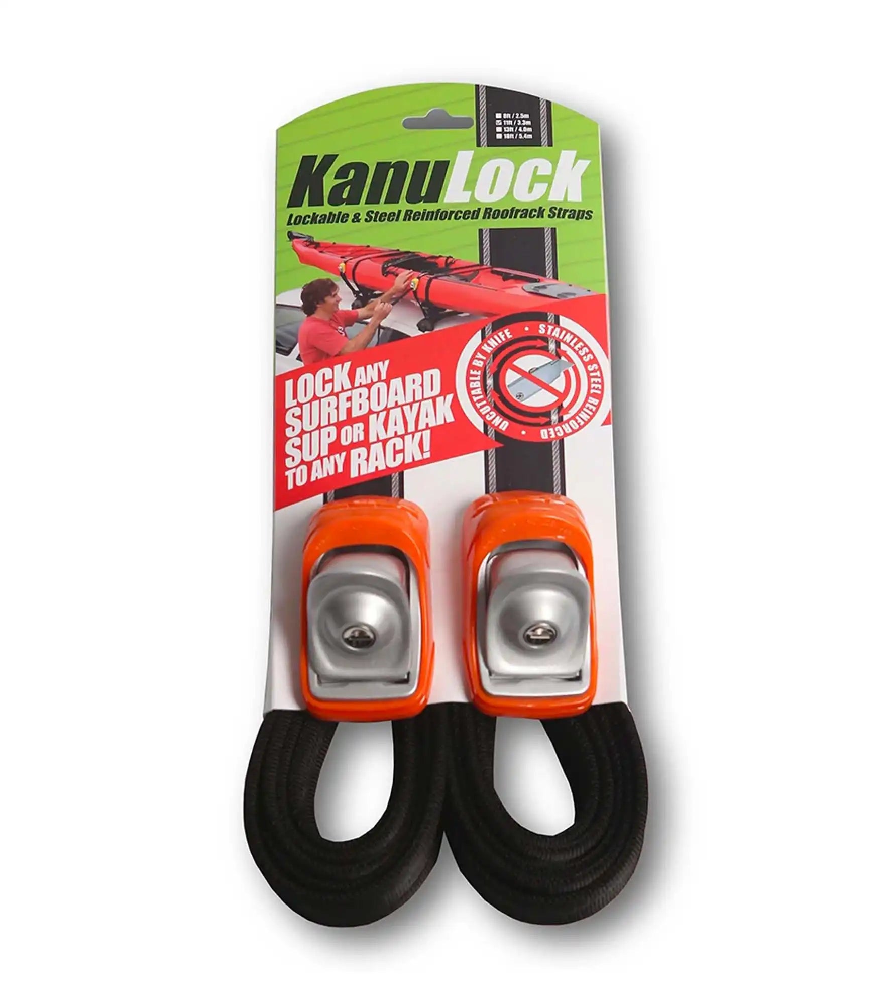 Kanulock Lockable Tiedown Set