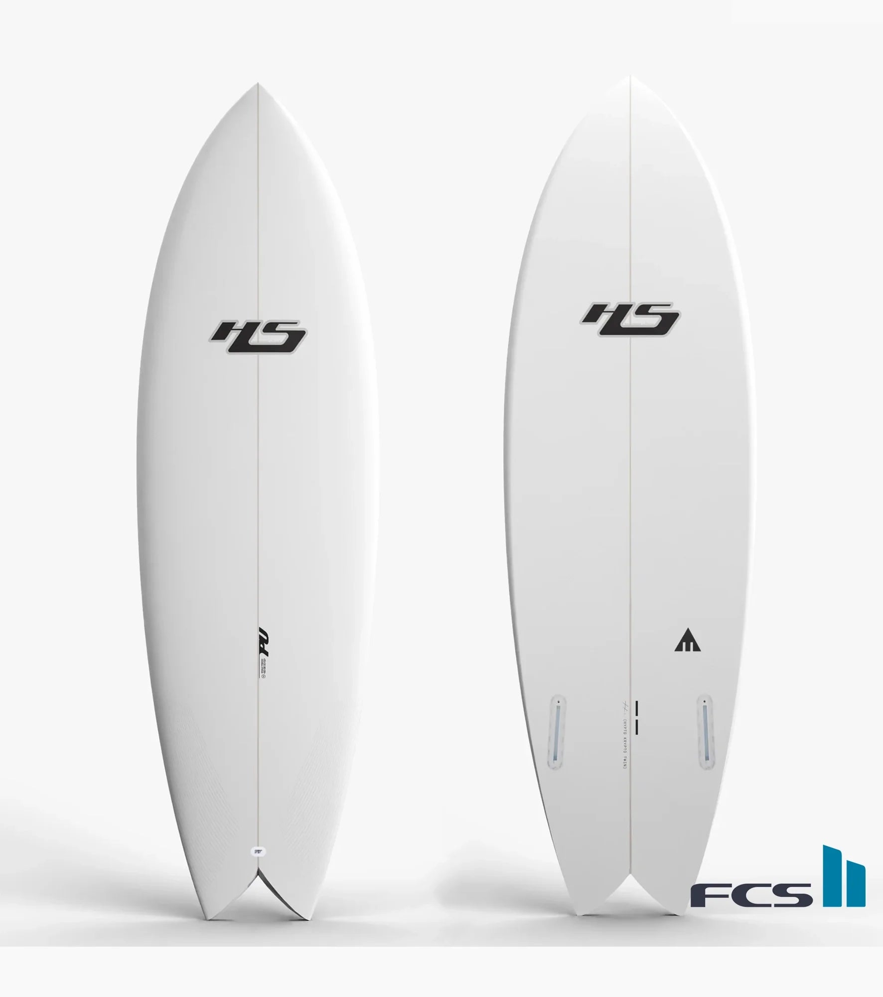 Haydenshapes Hypto Krypto TWIN PU - FCS II - 2 Fin