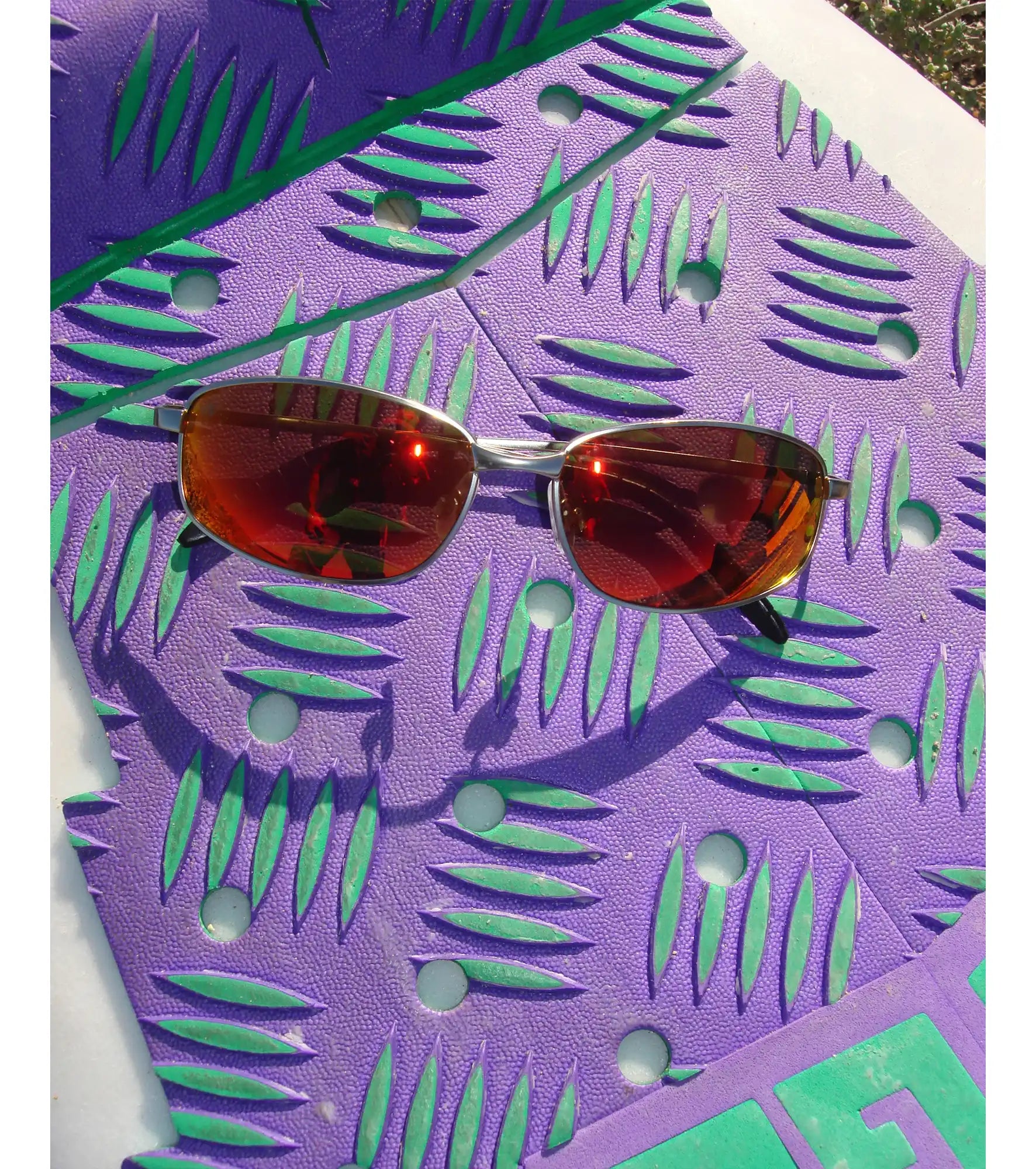 Ritual Vision - Californication - Matte Silver / Orange Reflective