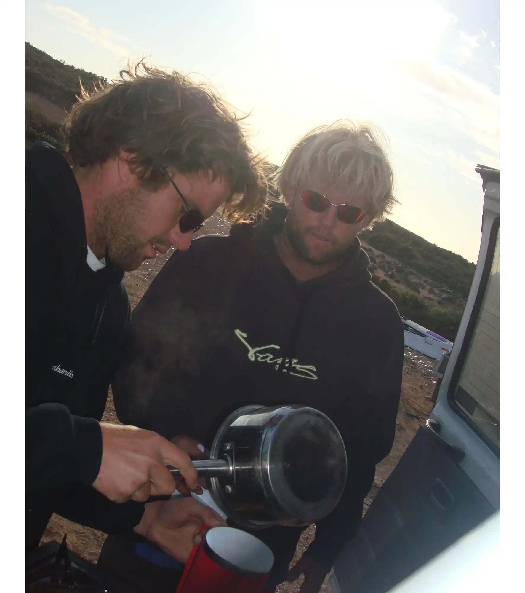 Ritual Vision - Californication - Matte Silver / Orange Reflective