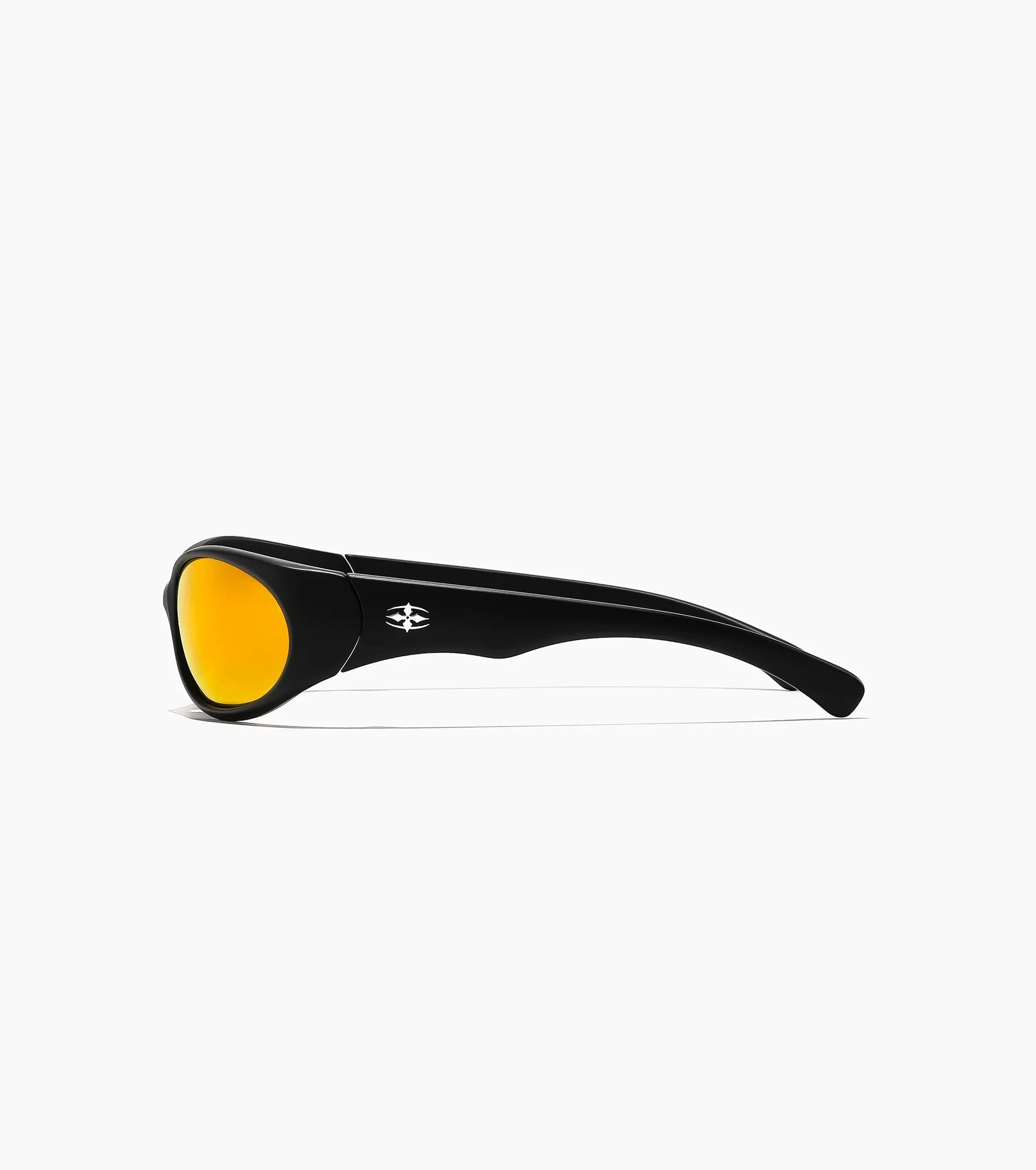 Ritual Vision - Demon Speed - Matte Black / Reflective Orange - Polarised