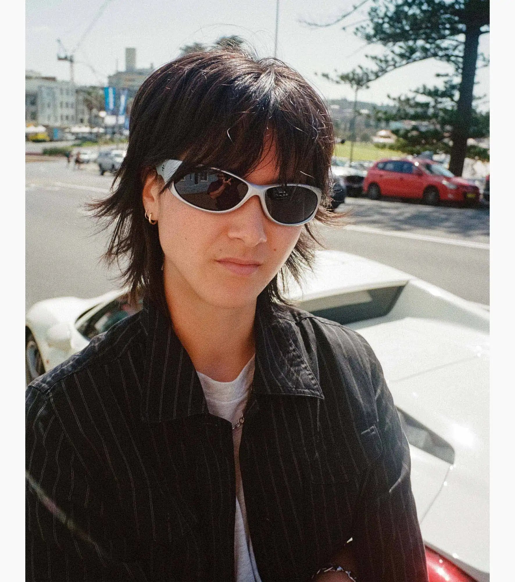 Ritual Vision - Demon Speed - Matte Black / Reflective Orange - Polarised