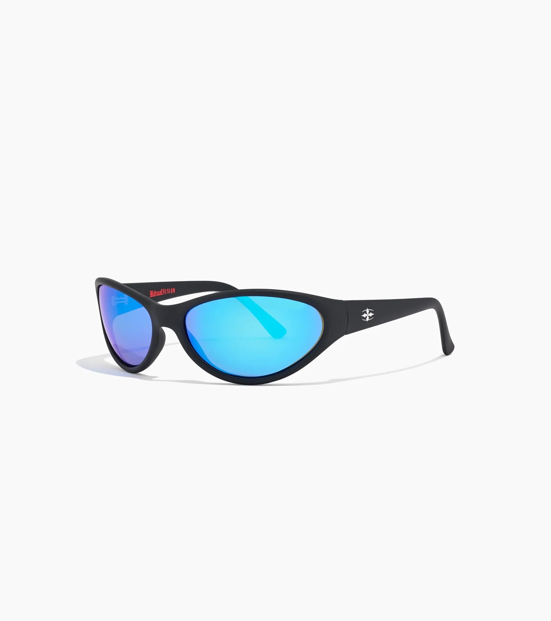 Ritual Vision - Morphine - Matte Black / Blue Reflective - Polarised