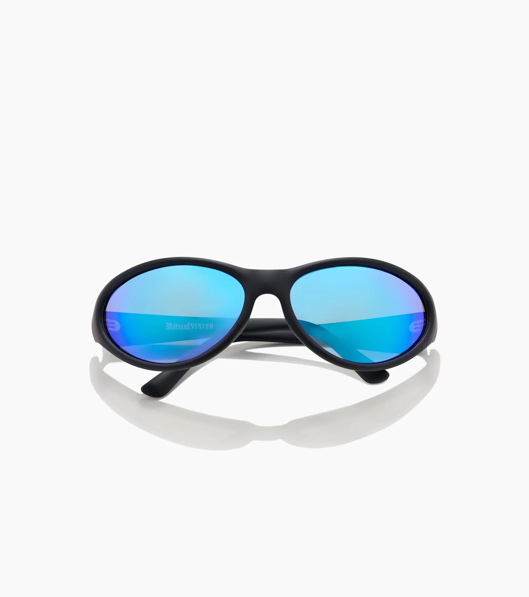Ritual Vision - Morphine - Matte Black / Blue Reflective - Polarised