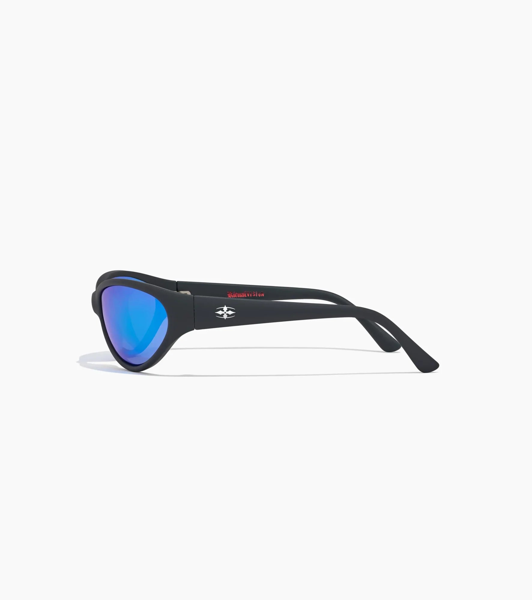 Ritual Vision - Morphine - Matte Black / Blue Reflective - Polarised