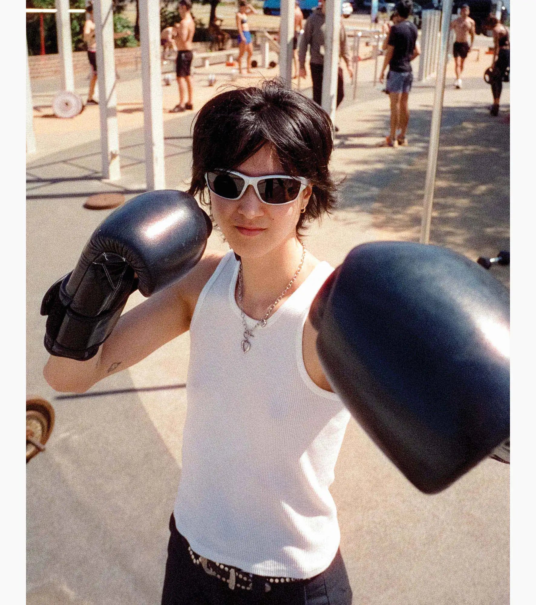 Ritual Vision - Teenage Zero - Matte Black / Orange Reflective - Polarised