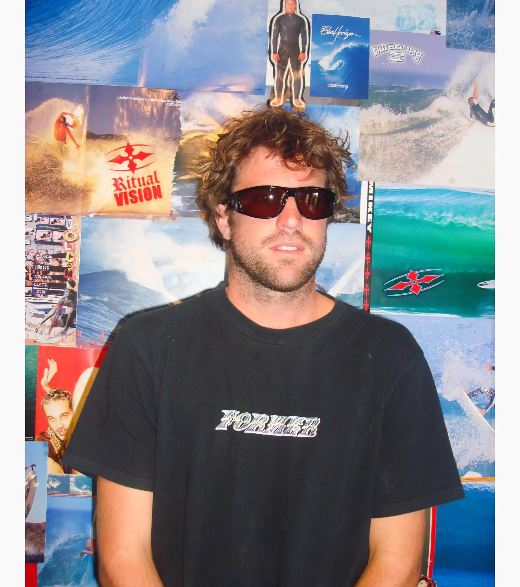 Ritual Vision - The Vacationer - Matte Black / Orange Reflective - Polarised