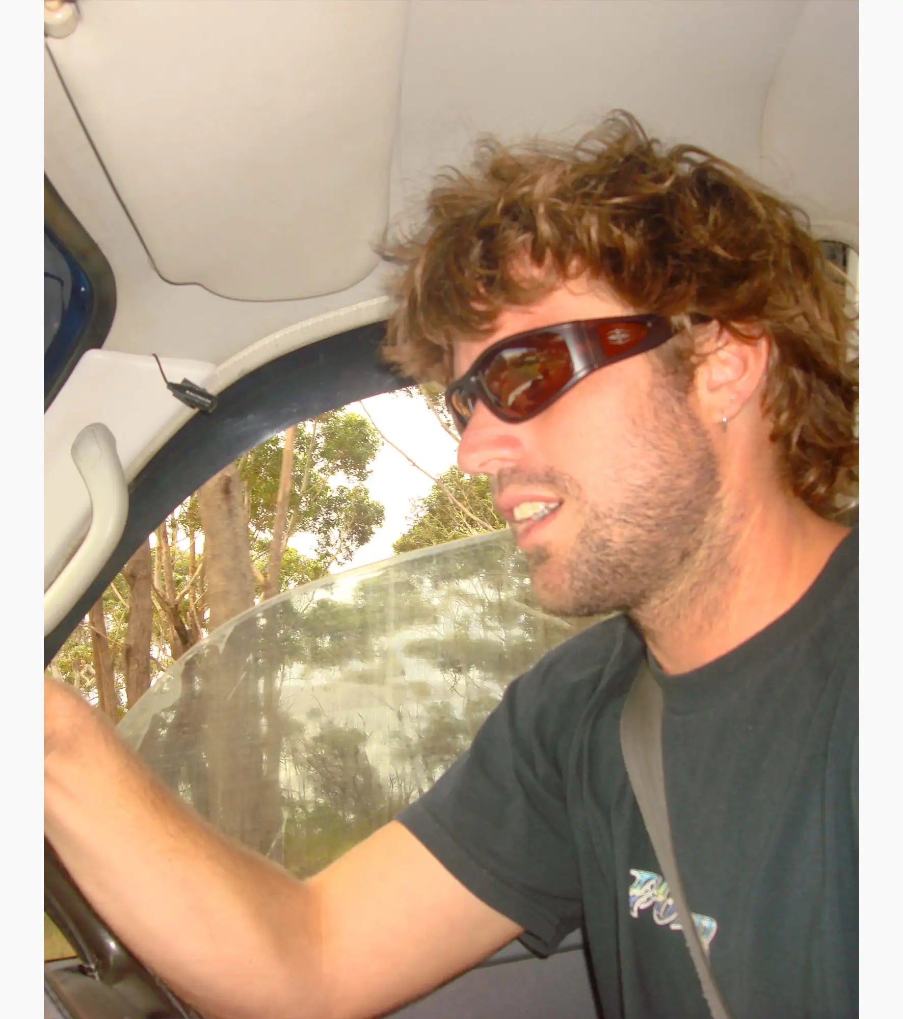 Ritual Vision - The Vacationer - Matte Black / Orange Reflective - Polarised
