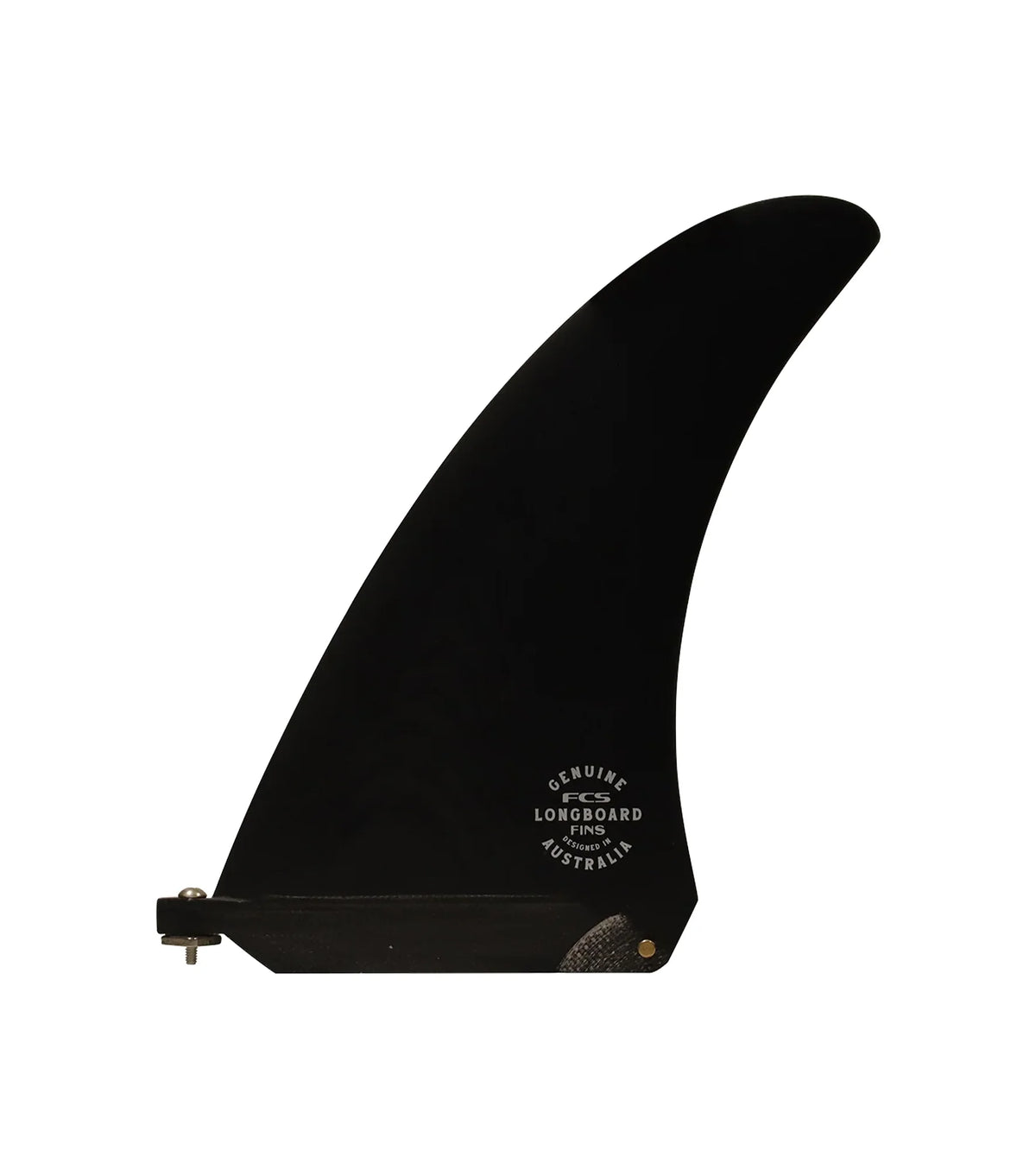FCS Pivot Screw and Plate Performance Glass Single Fin - Washed Black