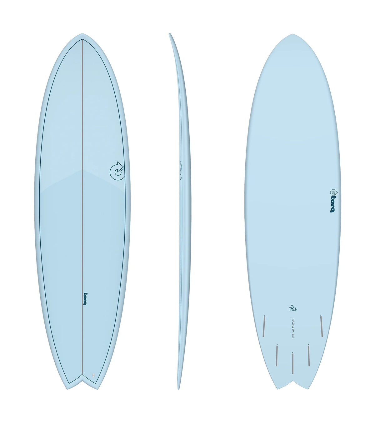 Torq Mod Fish TET - Futures - 5 Fin - Laguna