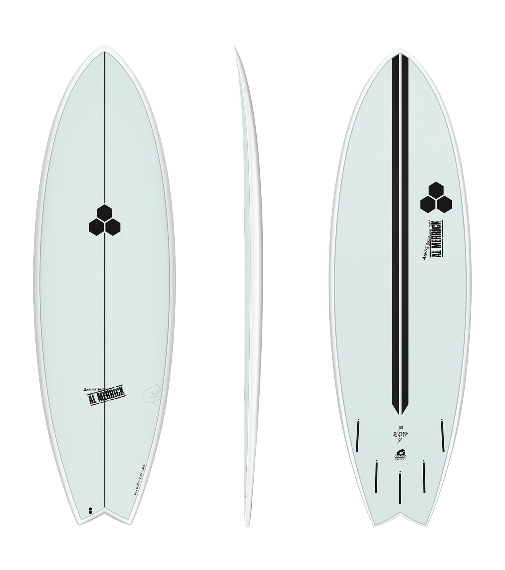Channel Islands Pod Mod - Al Merrick - X-Lite - Futures - 5 Fin Channel Islands Pod Mod - Al Merrick - X-Lite - Futures - 5 Fin