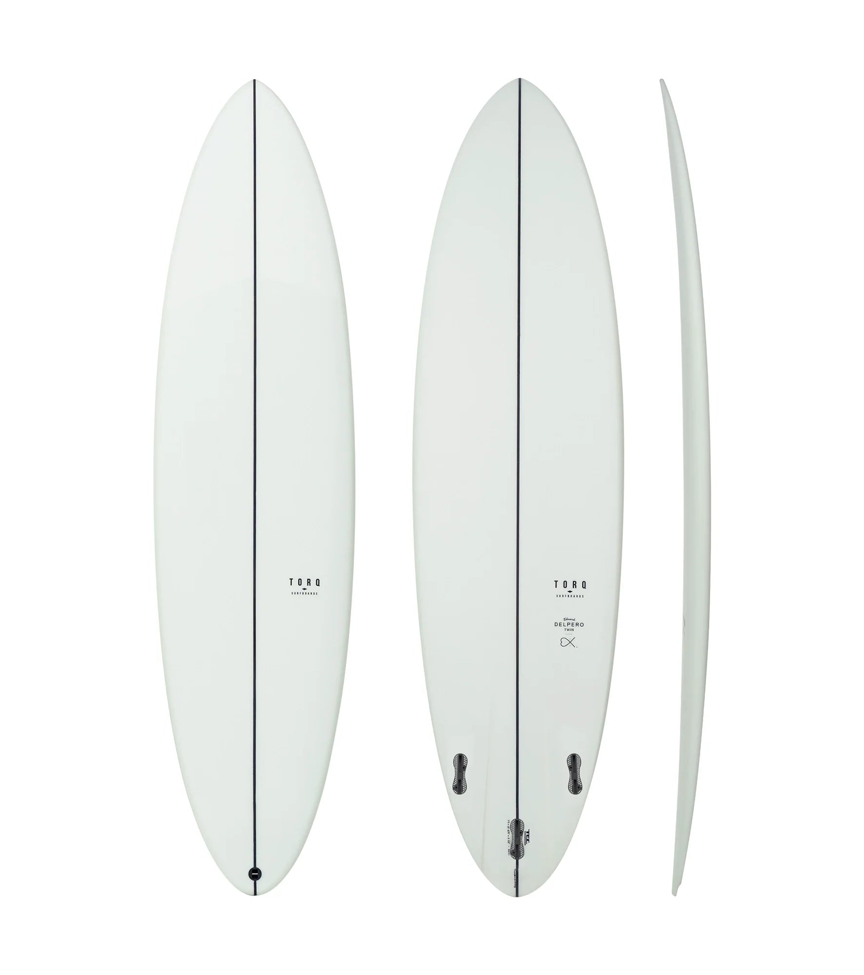 Torq Delpero Twin TEC - FCS II - 3 Fin