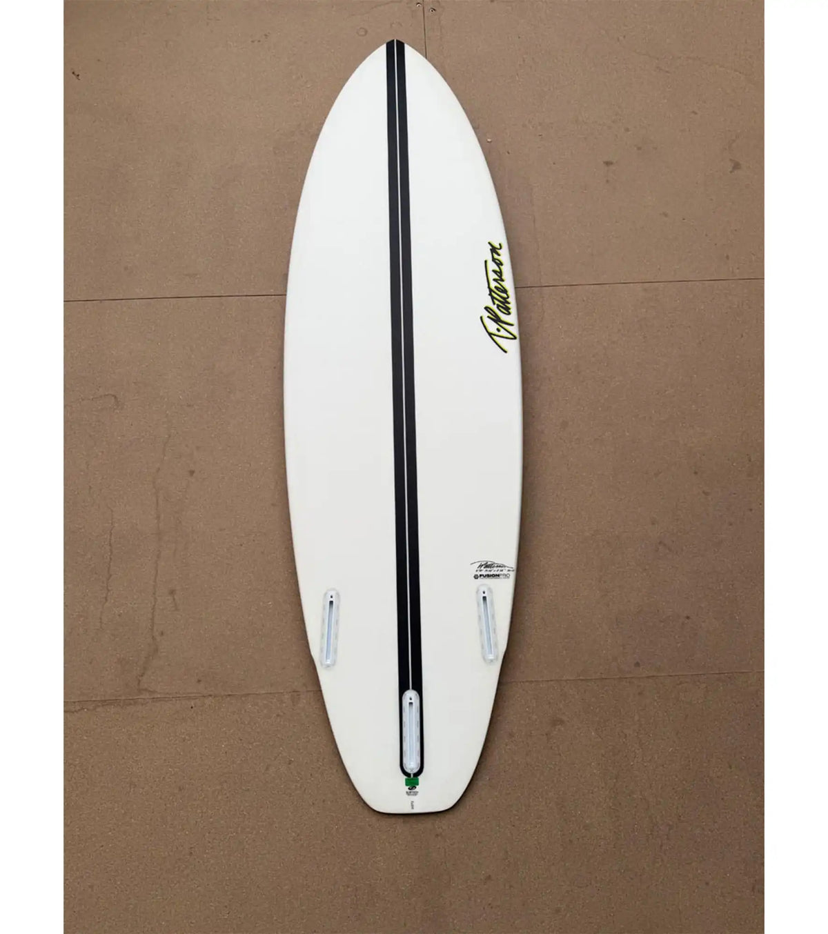 Timmy Patterson Synthetic 84 - Fusion Pro - Futures - 3 Fin - Black Rail