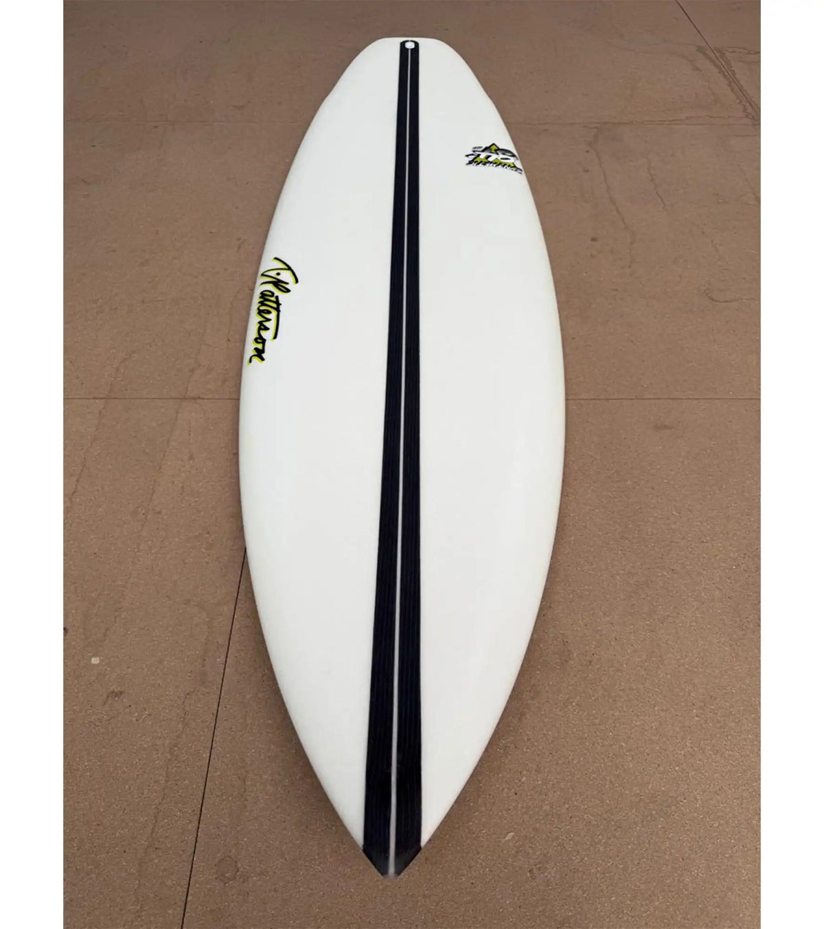 Timmy Patterson Synthetic 84 - Fusion Pro - Futures - 3 Fin - Black Rail