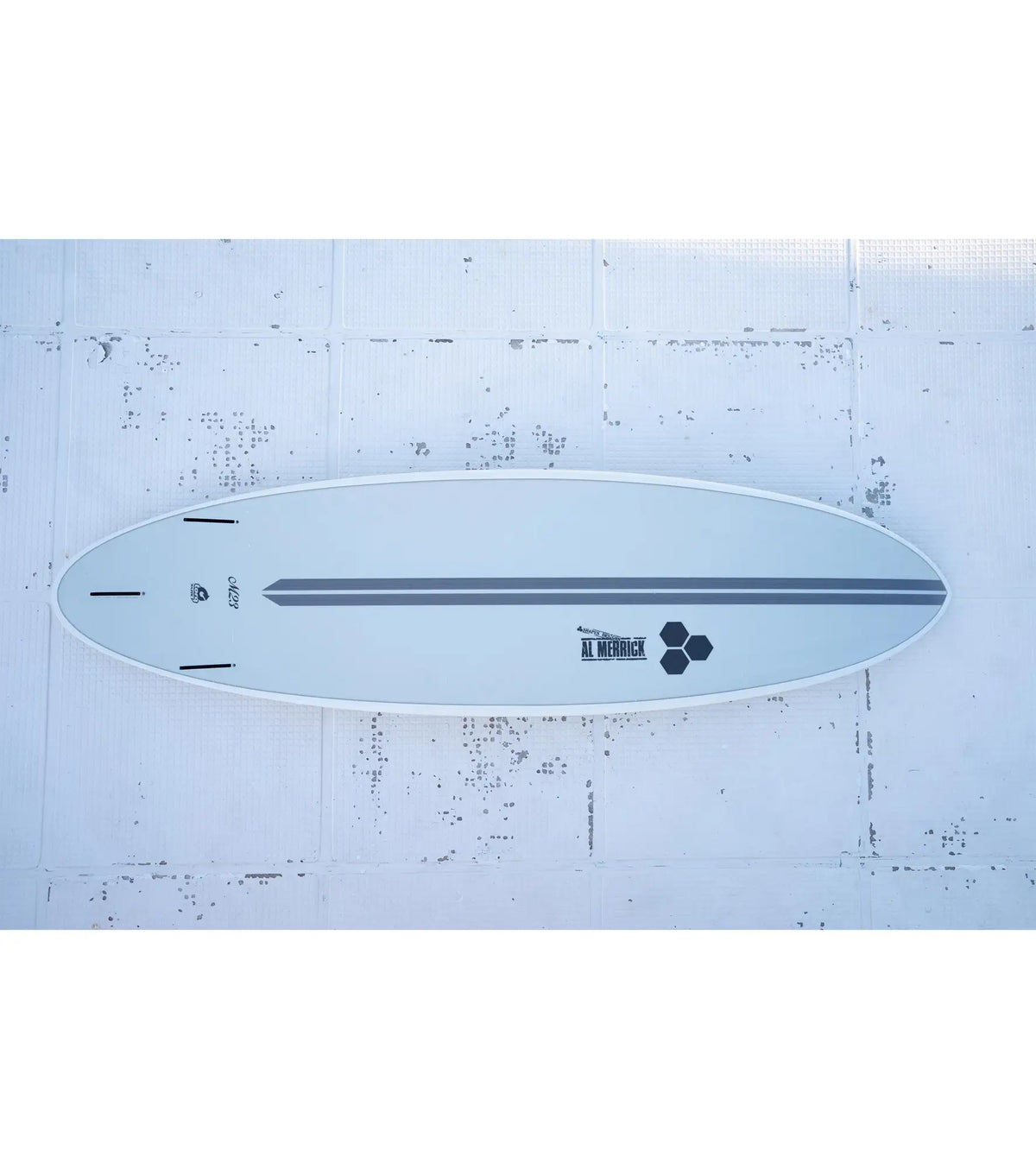 Channel Islands M23 - Al Merrick - X-Lite - Futures - 3 Fin - Oyster Grey