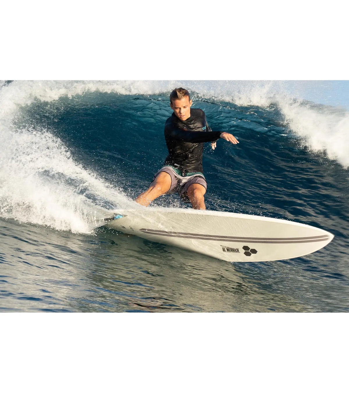 Channel Islands M23 - Al Merrick - X-Lite - Futures - 3 Fin - Graphite Rail