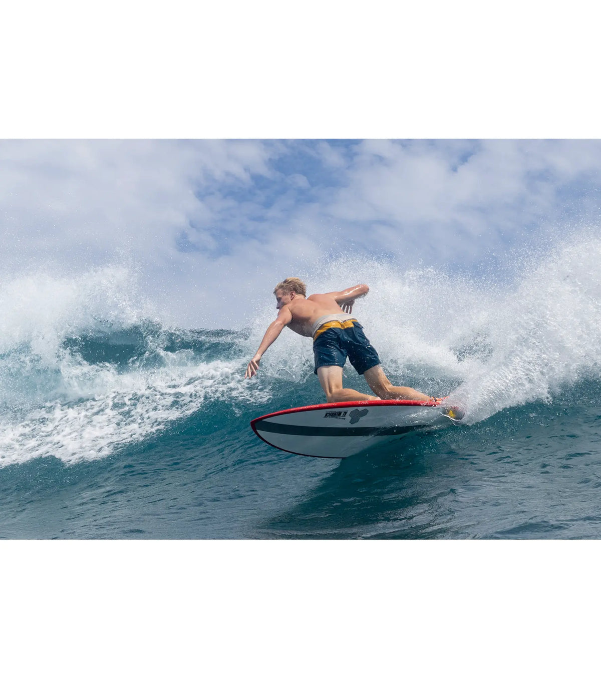 Channel Islands Pod Mod - Al Merrick - X-Lite - Futures - 5 Fin - Glacier Blue