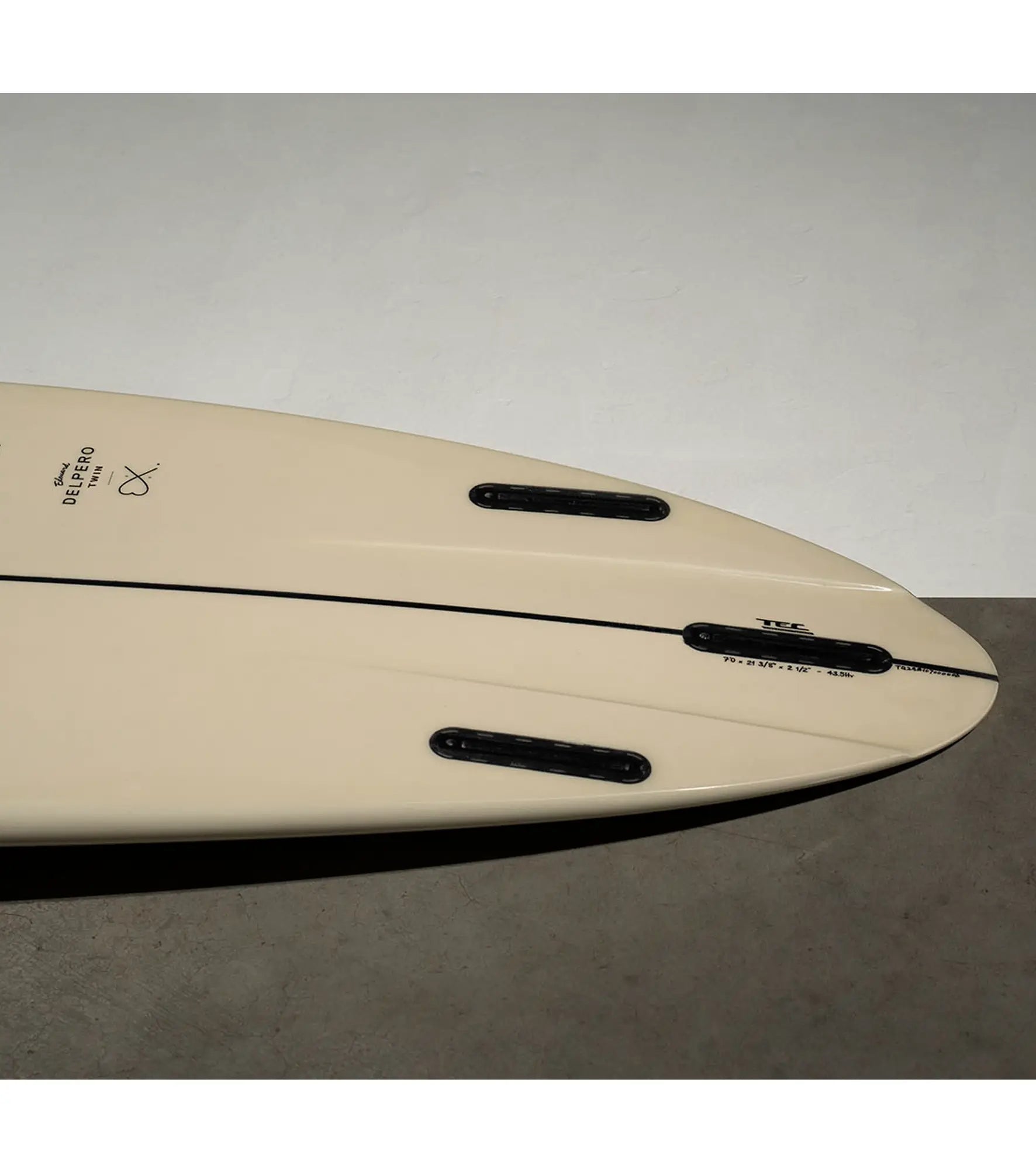 Torq Delpero Twin TEC - FCS II - 3 Fin