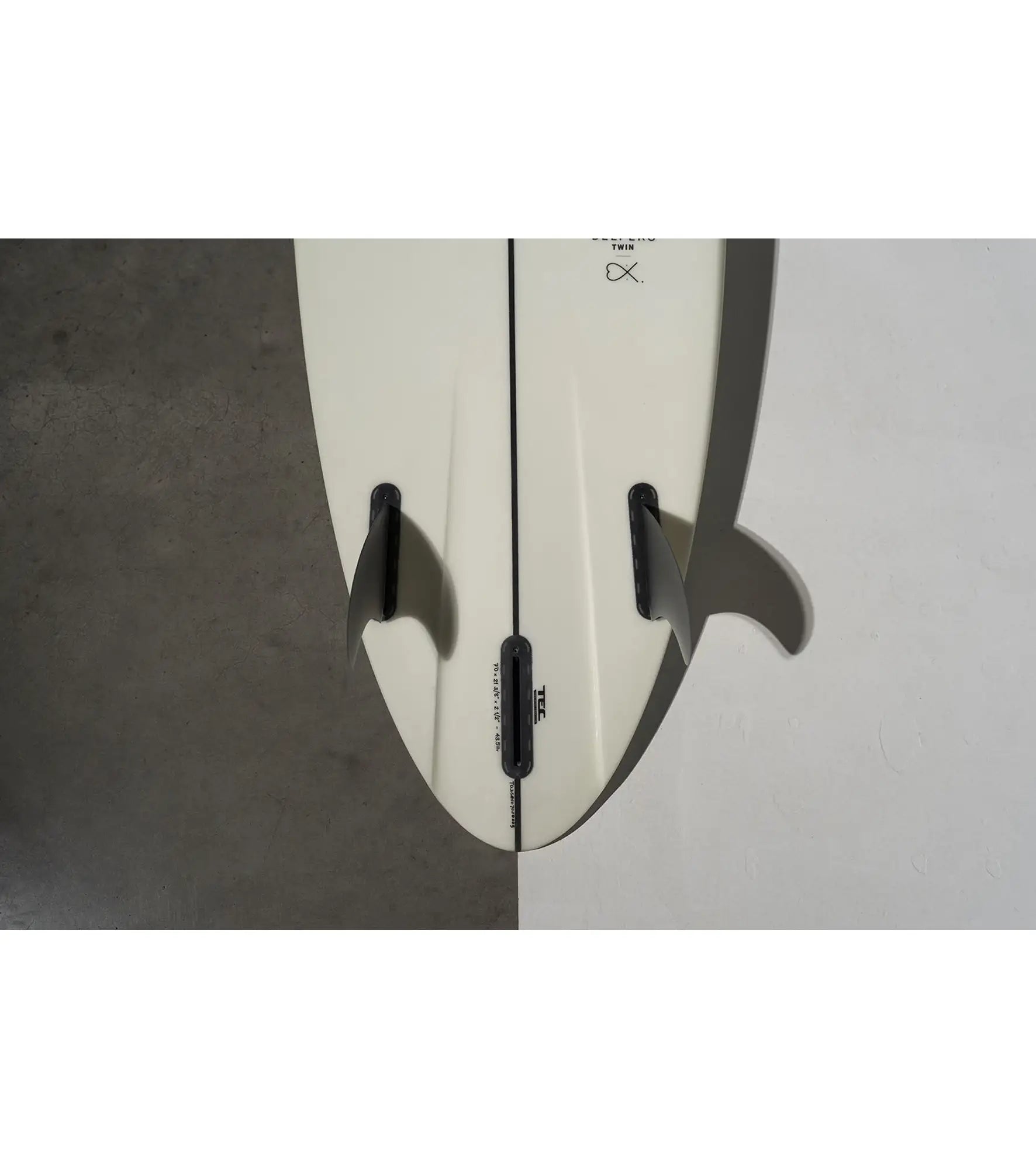 Torq Delpero Twin TEC - FCS II - 3 Fin