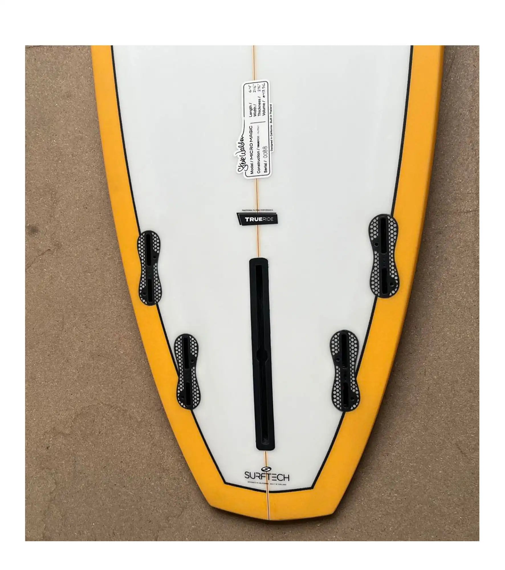 Walden Micro Magic - Trueride PU - FCS II - 4 + 1 Fin
